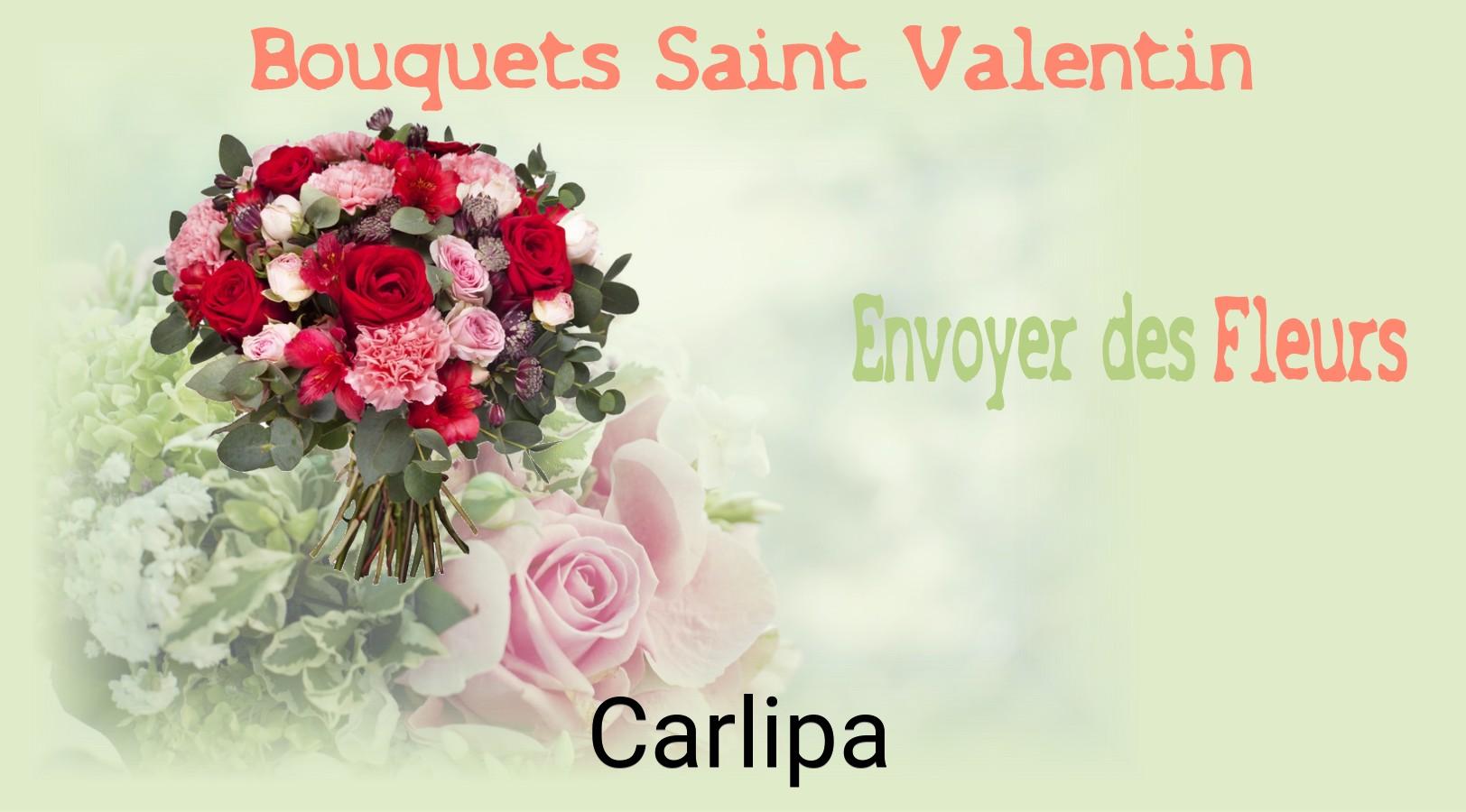 Roses de Saint-Valentin livrées à Carlipa
